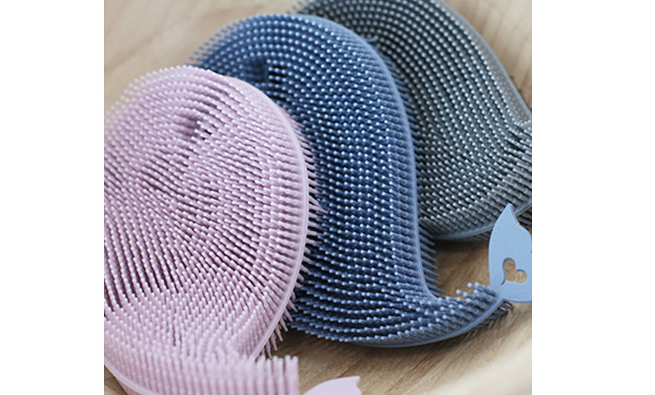 Scrubber Dish Washing Silicone Spoon Whale